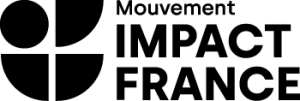Logo noir mouvement impact France