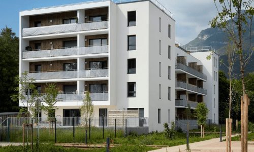 Perspective La Canopéé Bassens projet Habitéé