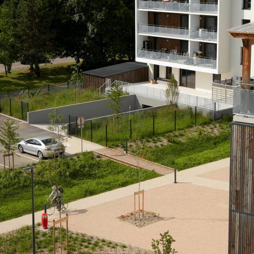 Perspective La Canopéé Bassens projet Habitéé