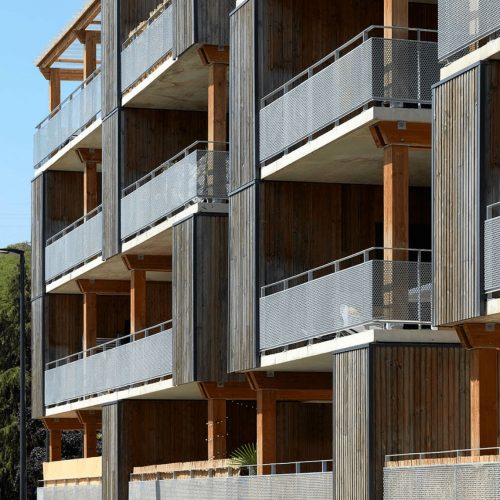 Perspective La Canopéé Bassens projet Habitéé